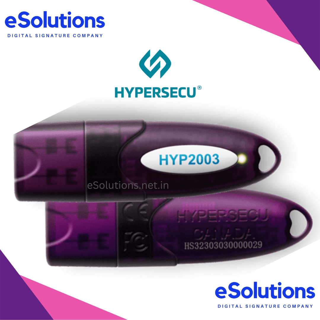 HYP2003 DSC Token by Hypersecu PKI: The Most Popular Choice for DSC